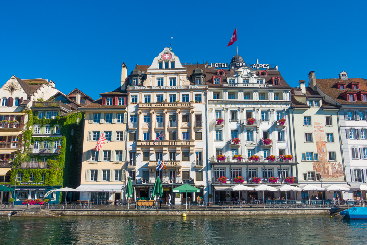 Lucerne, Switzerland -- This breathtaking hidden gem should definitely be on your bucket list!