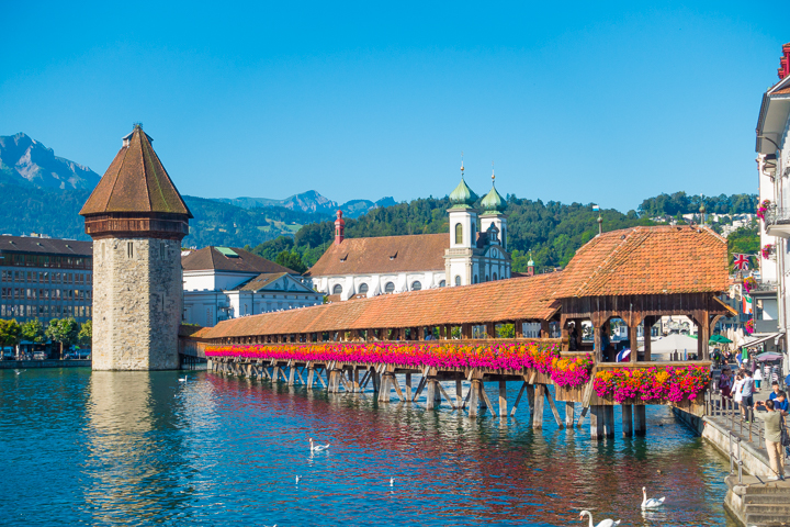 Lucerne, Switzerland -- This breathtaking hidden gem should definitely be on your bucket list!