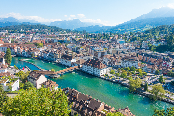 Lucerne, Switzerland -- This breathtaking hidden gem should definitely be on your bucket list!