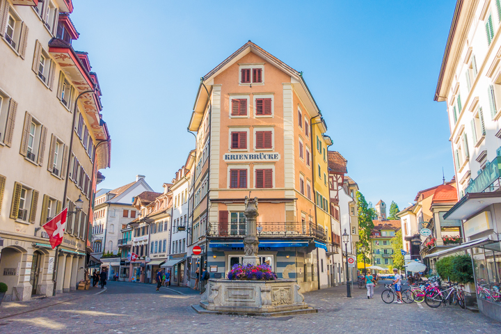 Lucerne, Switzerland -- This breathtaking hidden gem should definitely be on your bucket list!