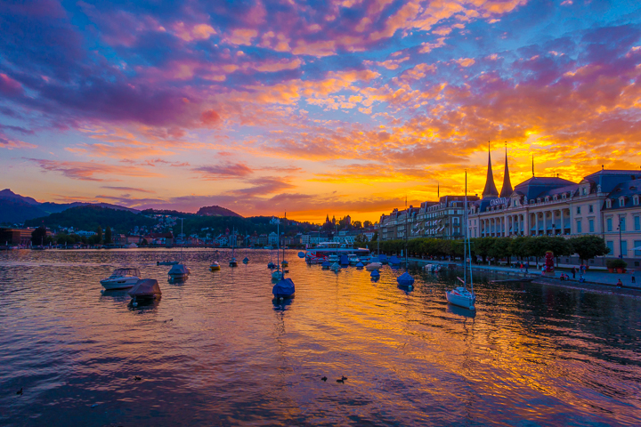 Lucerne, Switzerland -- This breathtaking hidden gem should definitely be on your bucket list!