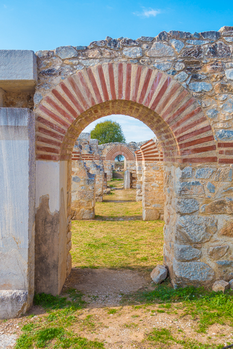 Walking in the footsteps of Apostle Paul in Thessaloniki and Phillipi, Greece.