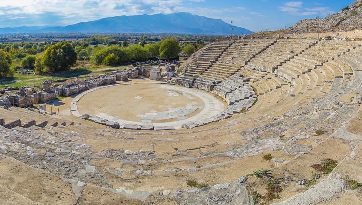 Walking in the footsteps of Apostle Paul in Thessaloniki and Phillipi, Greece.