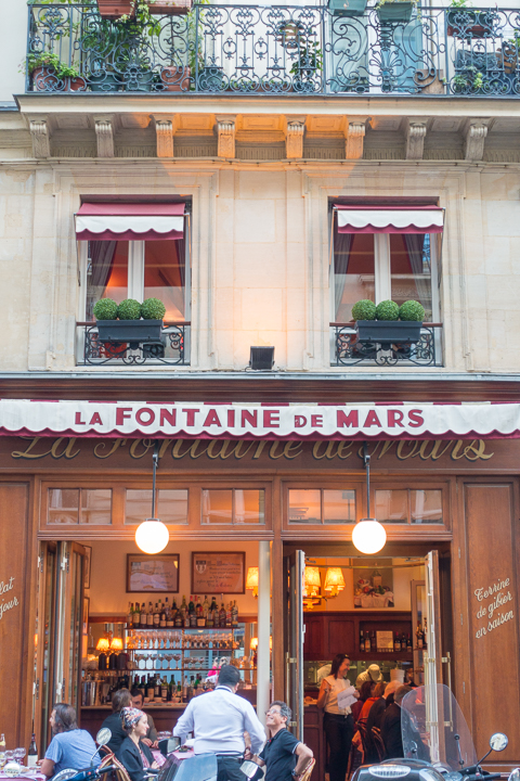 Bistro Le Valentino in Paris