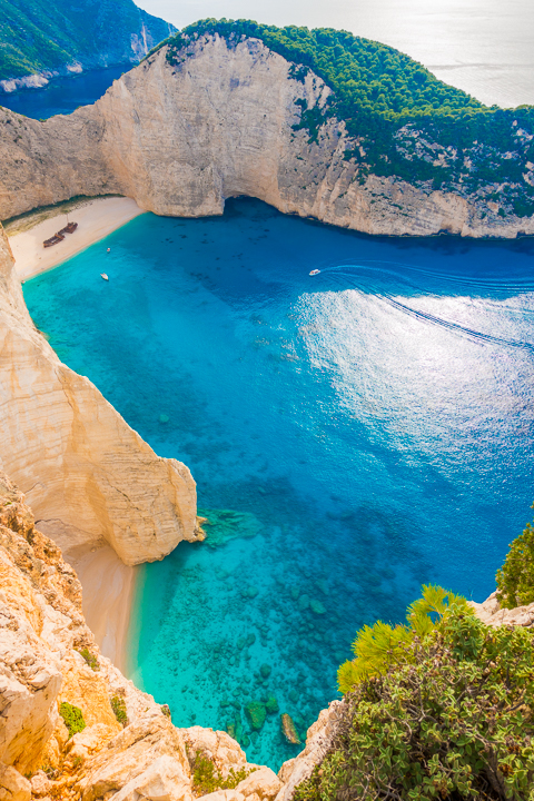 Shipwreck Beach, Navagio Beach, Zakynthos, Greece