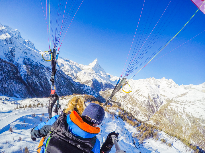 Ultimate Winter Wonderland -- Best skiing in the Swiss Alps!! Ski with a view of the Matterhorn in Zermatt, Switzerland