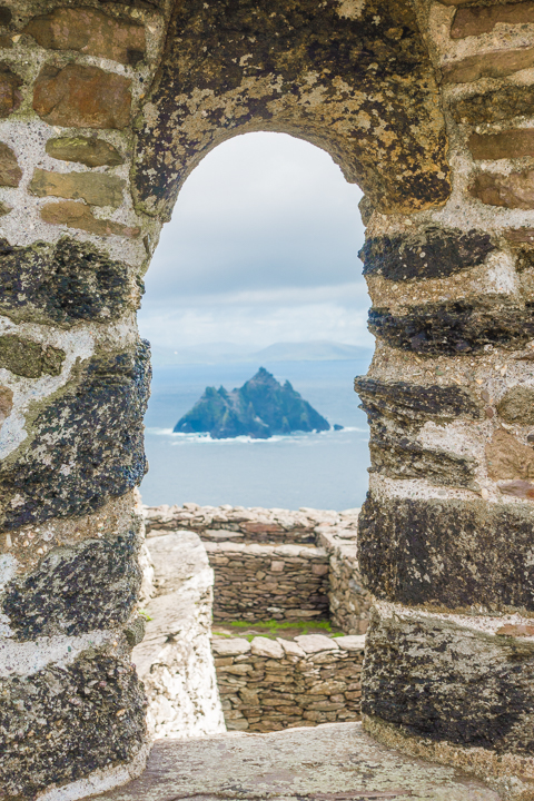 The filming location for the final scene in Star Wars The Force Awakens. Yes, it is a real place!! Skellig Michael, Ireland