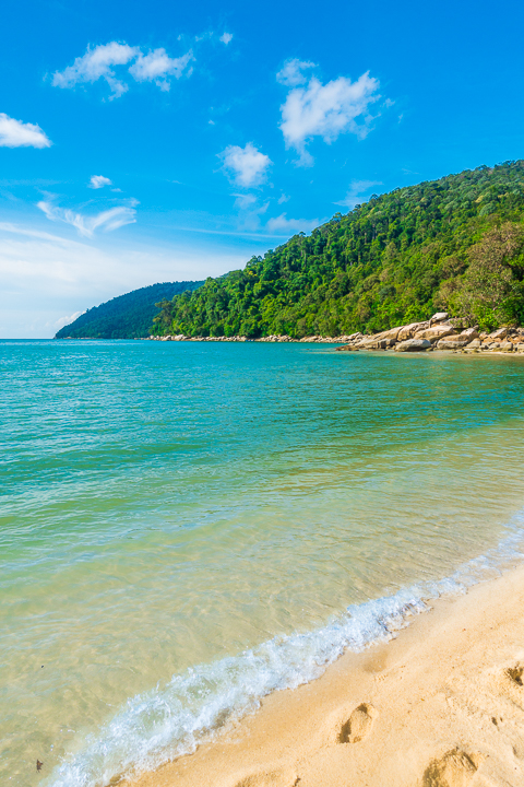 Beaches of Penang Island, Malaysia