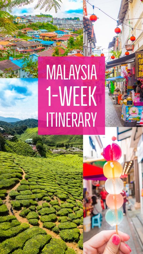 The Ultimate Malaysia Checklist -- A 1-week itinerary to make sure you see and do all the best things in Malaysia!