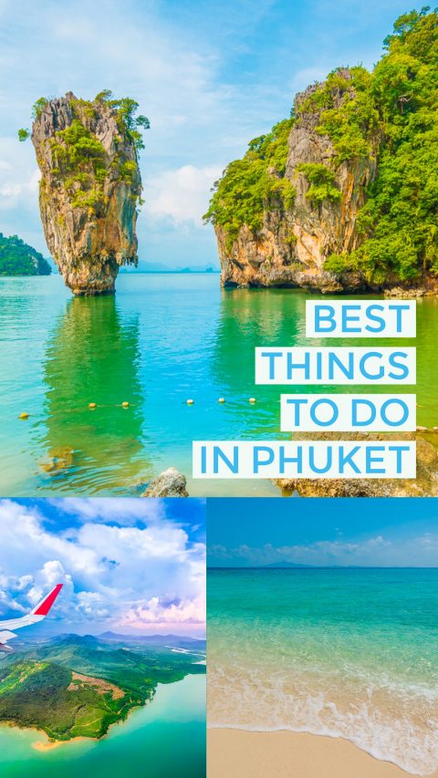 First time in Phuket? Here is the best of everything! Best things to do in Phuket + Best Day Trips from Phuket. Must see Phi Phi Islands, Phang Nga Bay, and the James Bond Island!