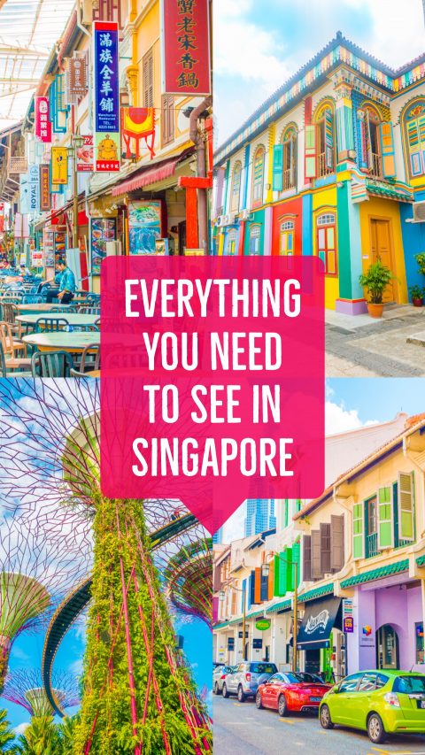 Visiting Singapore is like time-traveling to the future. Here's a list of all the things you HAVE to see in this ultra modern city -- only in Singapore!