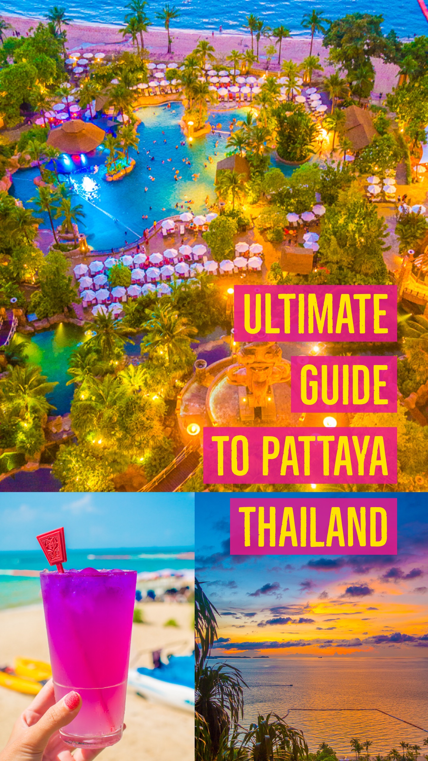 Pattaya is a family-friendly weekend getaway in Thailand with gorgeous beaches -- only one hour away from Bangkok!