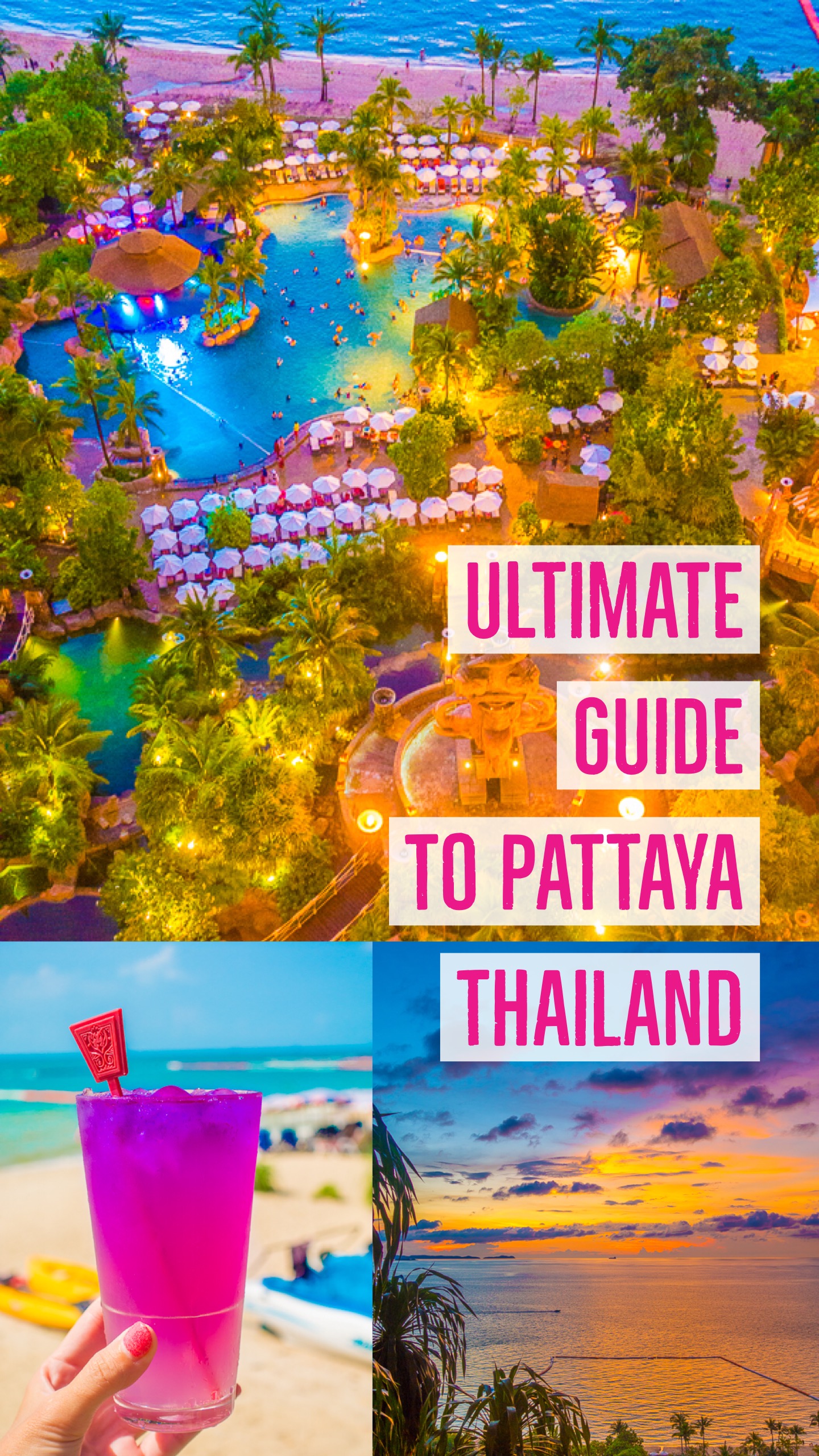 Pattaya is a family-friendly weekend getaway in Thailand with gorgeous beaches -- only one hour away from Bangkok!