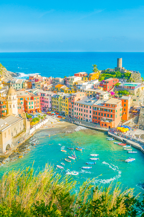 Tips for hiking between the 5 villages of Cinque Terre, Italy.