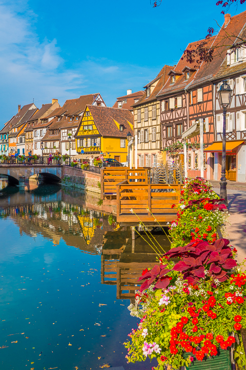 Colmar, France. This colorful, medieval village may may be the most beautiful small town in France!