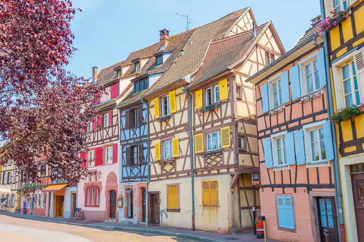 Colmar, France. This colorful, medieval village may may be the most beautiful small town in France!