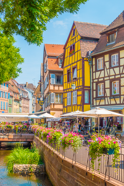 Colmar, France. This colorful, medieval village may may be the most beautiful small town in France!