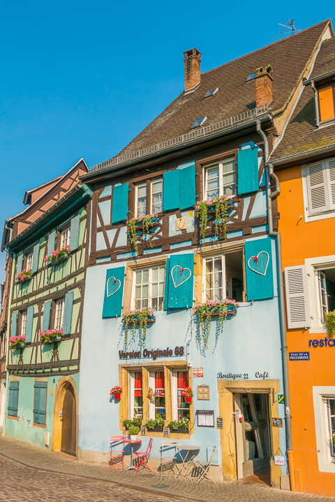 Colmar, France. This colorful, medieval village may may be the most beautiful small town in France!