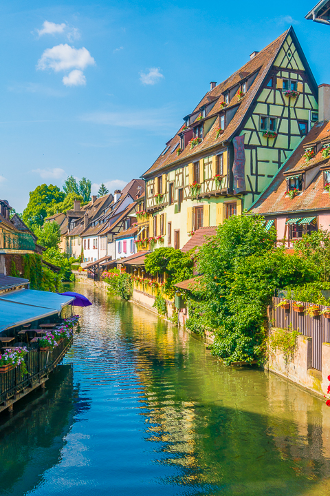 Colmar, France. This colorful, medieval village may may be the most beautiful small town in France!