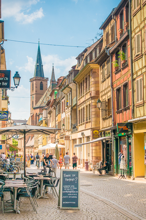 Colmar, France. This colorful, medieval village may may be the most beautiful small town in France!