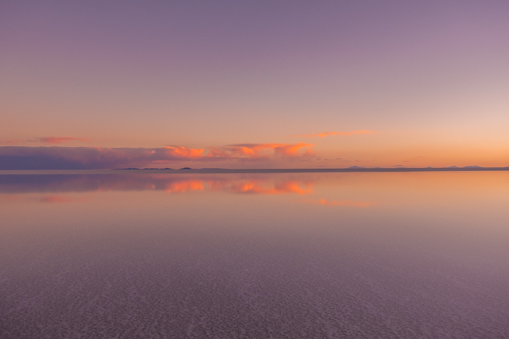 Salt Flats Bolivia — Sunset at the Salar De Uyuni