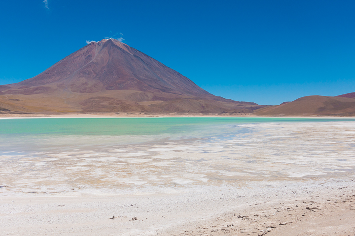 Salt Flats Bolivia — Laguna Verde near Salar De Uyuni