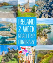 Going to Ireland? Here's a two week road trip itinerary that will make sure you see and do all the best things in Ireland!