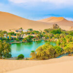 A real oasis in the desert of Peru! This is one of the best day trips you can take from Lima. Huacachina, Peru.