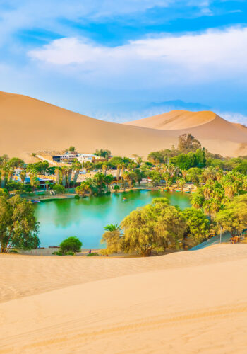 A real oasis in the desert of Peru! This is one of the best day trips you can take from Lima. Huacachina, Peru.