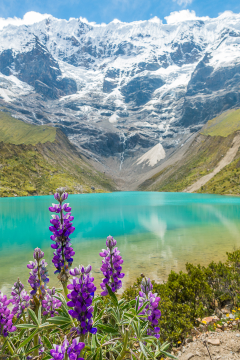 The sacred Humantay Lake, one of the best day trips from Cusco, Peru!