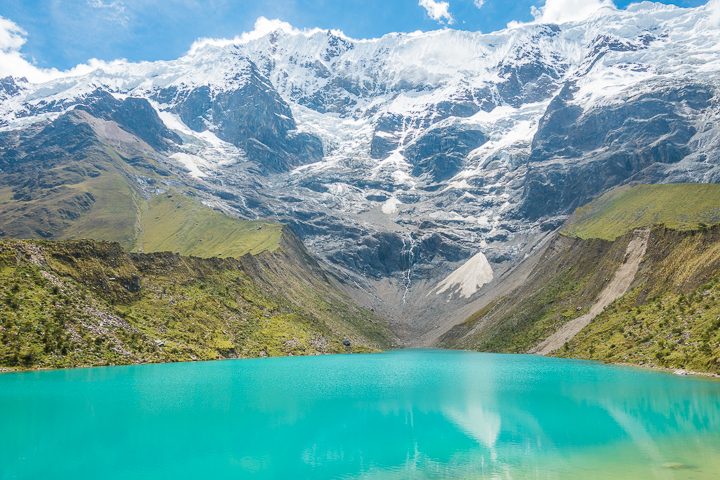 The sacred Humantay Lake, one of the best day trips from Cusco, Peru!