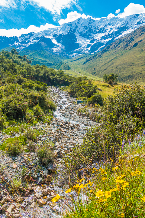 The sacred Humantay Lake, one of the best day trips from Cusco, Peru!