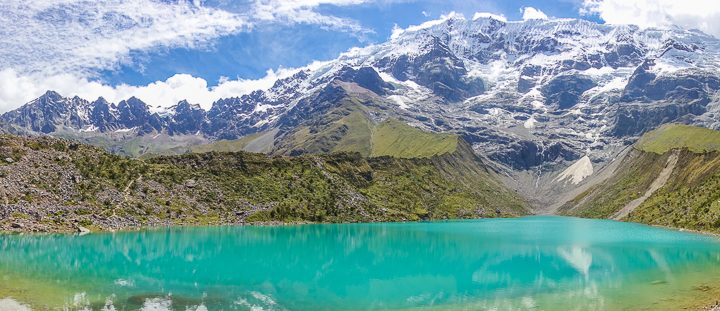 The sacred Humantay Lake, one of the best day trips from Cusco, Peru!