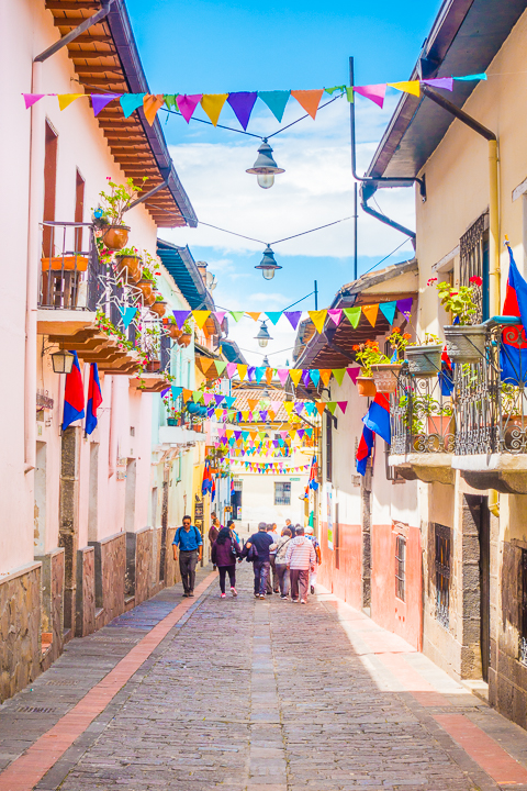 Quito, the capital of Ecuador