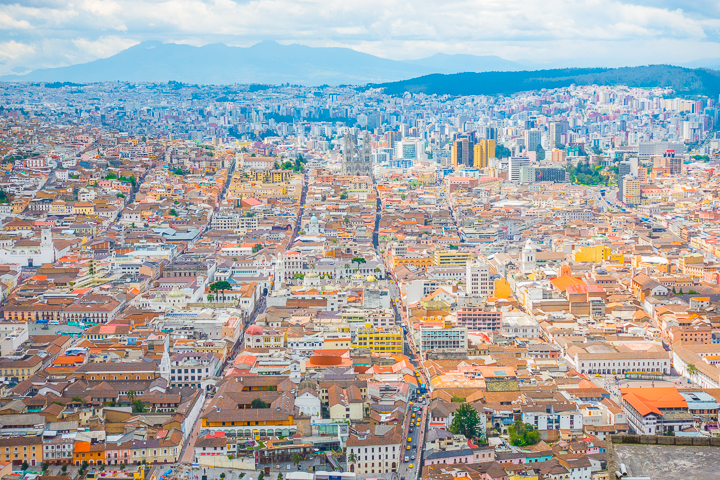 Quito, the capital of Ecuador