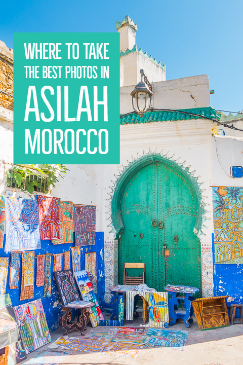 Asilah, Morocco is a funky, artsy seaside town in Morocco. Here's a photo tour of the medina and guide to the most beautiful, Instagram worthy spots.