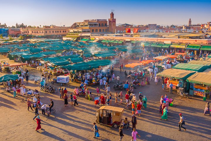 The ultimate guide to Marrakesh, Morocco. Here are the best things to do in Marrakesh, how many days you should spend in Marrakesh, plus all about Ouzoud Falls, the best day trip from Marrakesh!