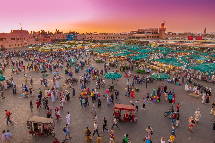 The ultimate guide to Marrakesh, Morocco. Here are the best things to do in Marrakesh, how many days you should spend in Marrakesh, plus all about Ouzoud Falls, the best day trip from Marrakesh!