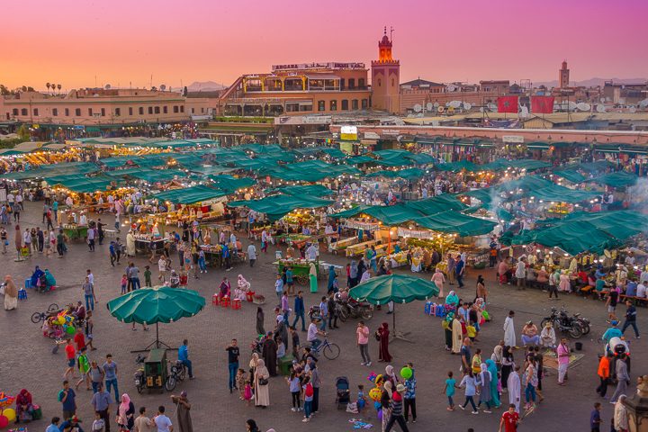 The ultimate guide to Marrakesh, Morocco. Here are the best things to do in Marrakesh, how many days you should spend in Marrakesh, plus all about Ouzoud Falls, the best day trip from Marrakesh!