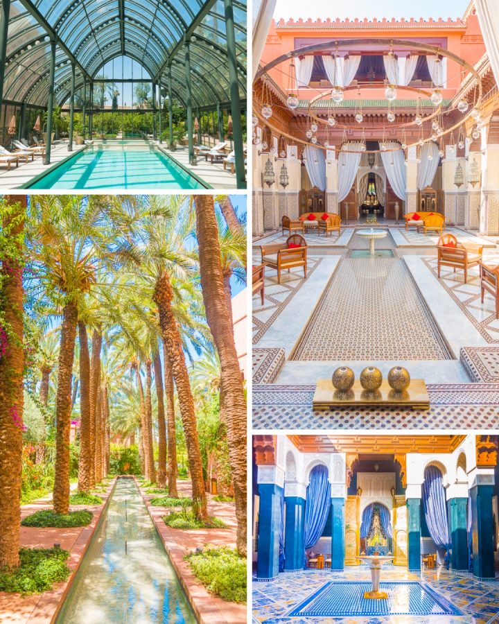 Where to stay in Marrakesh. Should you stay in the medina or outside? Here's a guide to the best area to stay in Marrakesh, Morocco. If you want to feel like a member of the royal family, you can stay in the hotel that King of Morocco built!! The Royal Mansour, Marrakesh, Morocco