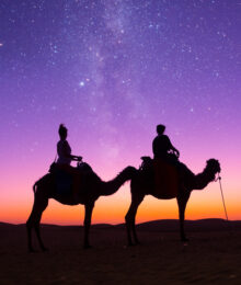 Morocco Bucket List: Spend a Night in the Sahara Desert!!! Take a sunset camel ride to a luxury camp deep in the dunes for the ultimate Sahara Desert experience.