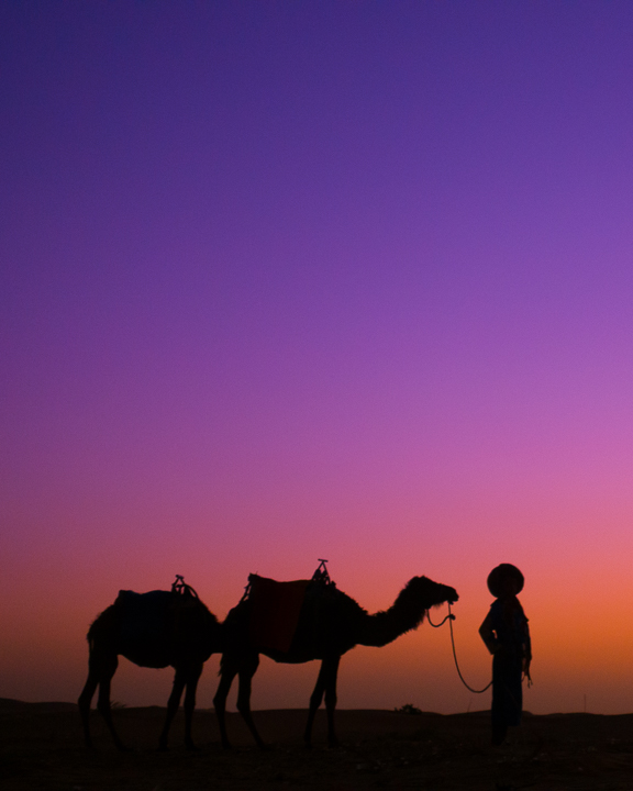 Morocco Bucket List: Spend a Night in the Sahara Desert!!! Take a sunset camel ride to a luxury camp deep in the dunes for the ultimate Sahara Desert experience. 