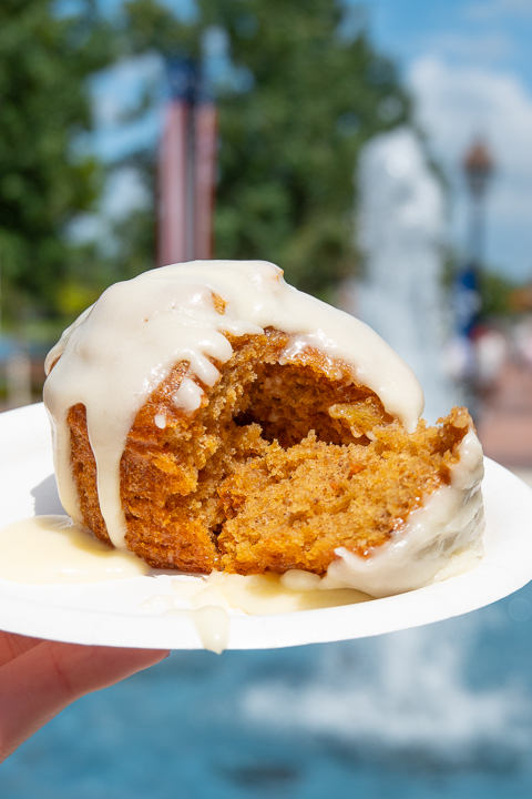 Carrot Cake at Epcot Food and Wine Festival