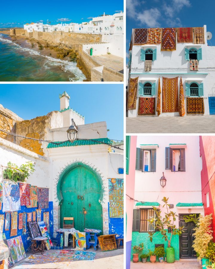 Asilah, Morocco is a funky, artsy seaside town in Morocco. Here's a photo tour of the medina and guide to the most beautiful, Instagram worthy spots.