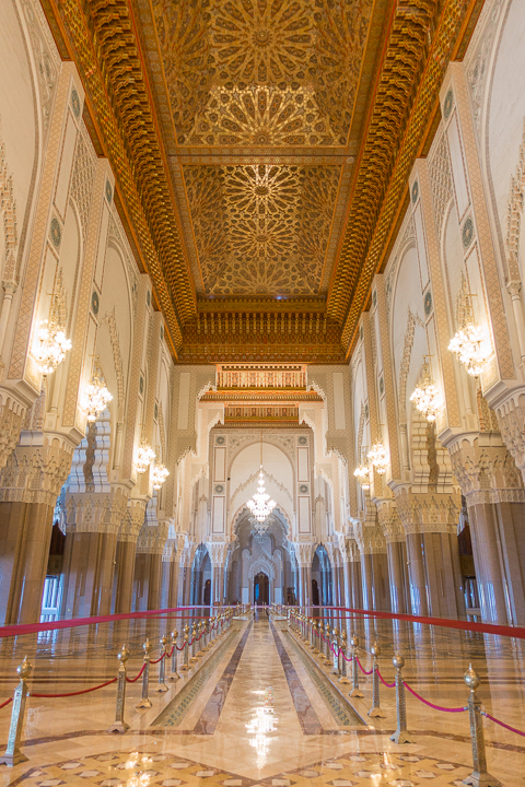 Inside the Hassan II Mosque - Things To Do In Casablanca Morocco - Morocco Travel Guide