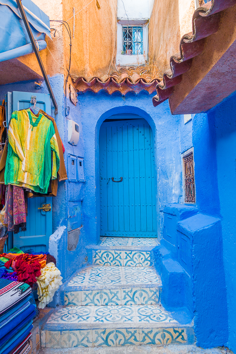 Chefchaouen: The famous blue city of Morocco!! Also known as the Blue Pearl. Here's everything you  need to know about Chefchaouen... how to get there, where the famous blue streets are, where to stay, and what to do!