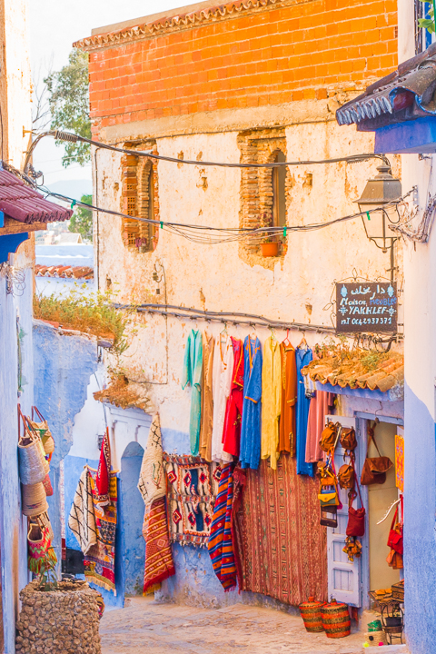 Chefchaouen: The famous blue city of Morocco!! Also known as the Blue Pearl. Here's everything you  need to know about Chefchaouen... how to get there, where the famous blue streets are, where to stay, and what to do!