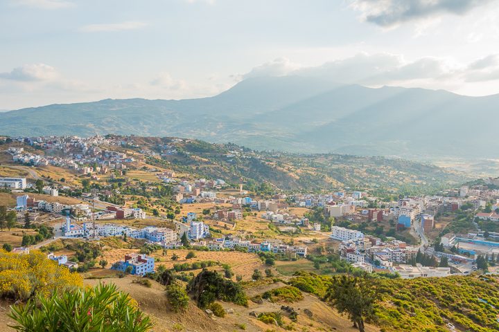 Chefchaouen: The famous blue city of Morocco!! Also known as the Blue Pearl. Here's everything you  need to know about Chefchaouen... how to get there, where the famous blue streets are, where to stay, and what to do!