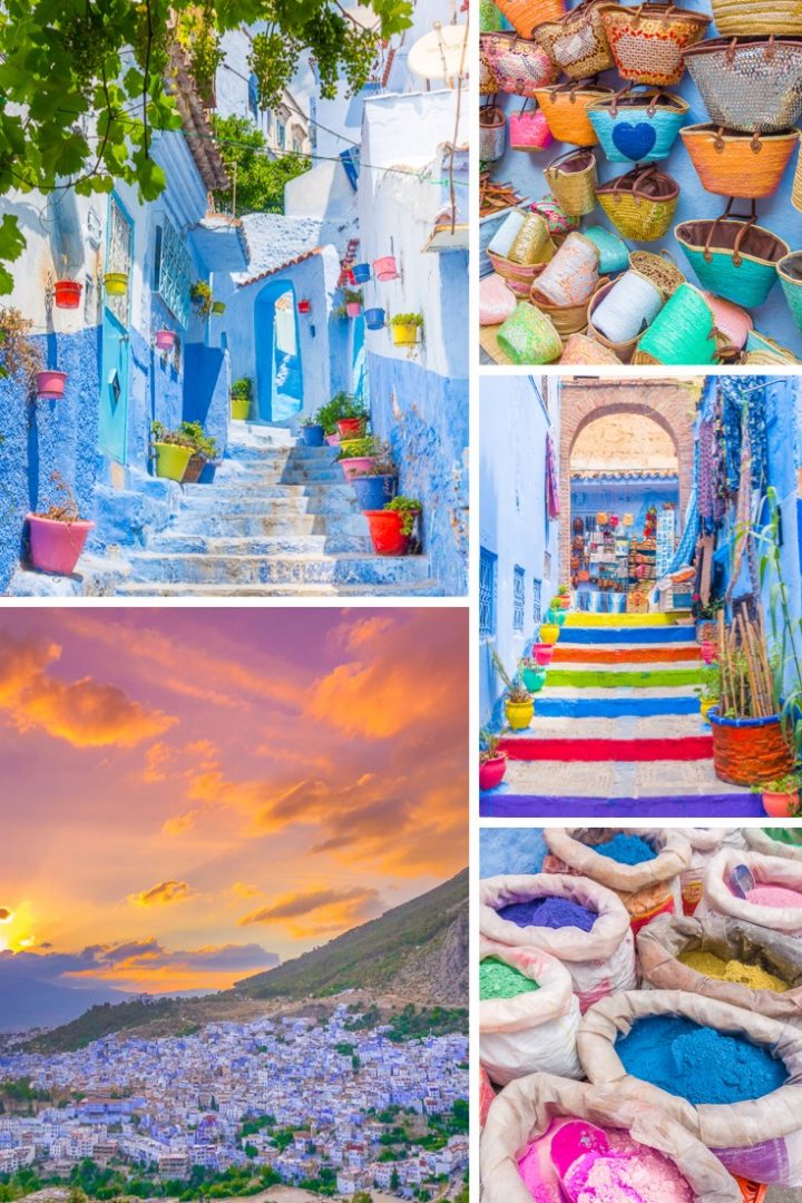 Chefchaouen: The famous blue city of Morocco!! Also known as the Blue Pearl. Here's everything you need to know about Chefchaouen... how to get there, where the famous blue streets are, where to stay, and what to do!