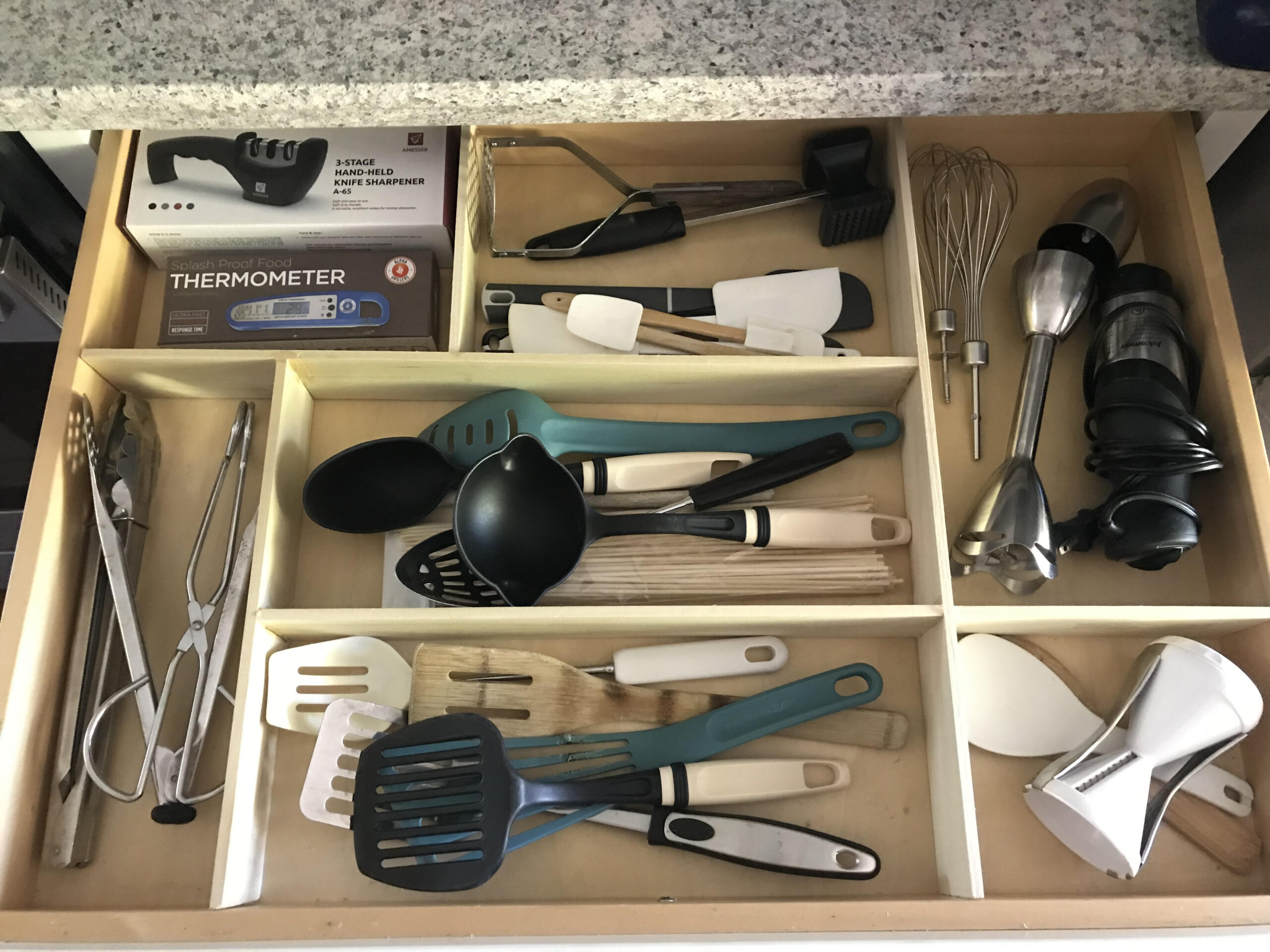 Make Your Own Custom Drawer Organizer Diy Kitchen Drawer Organizer